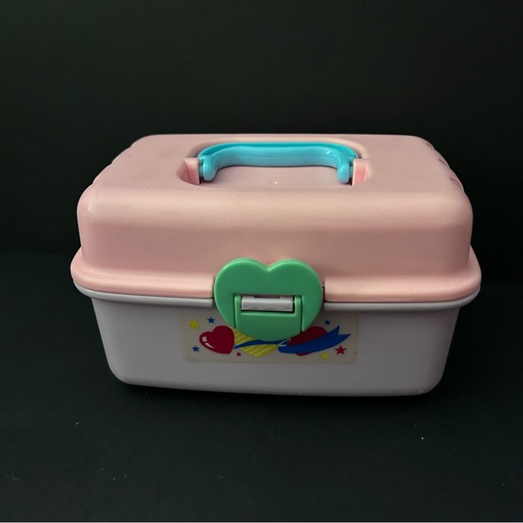 Vintage 1992 makeup/jewelry storage organizer by REDBOX - Picture 4 of 7